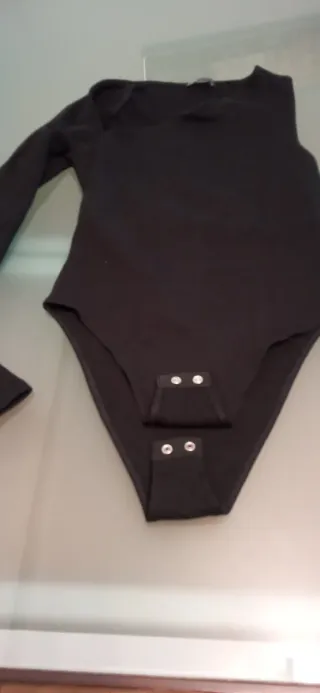 Body Zara Negro Talla M