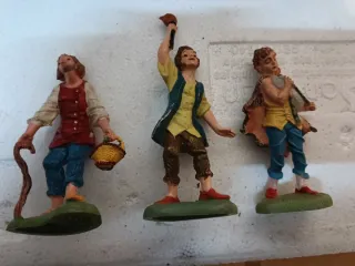 Pastori presepe cm 7 plastica