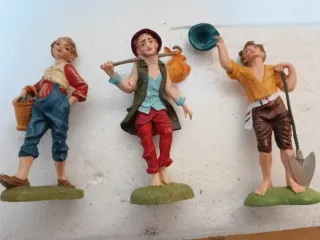 Pastori presepe cm 7 plastica