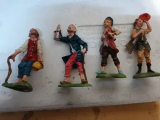 Pastori presepe cm 7 plastica