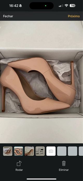 Zapatos de tacón alto Nude ALDO