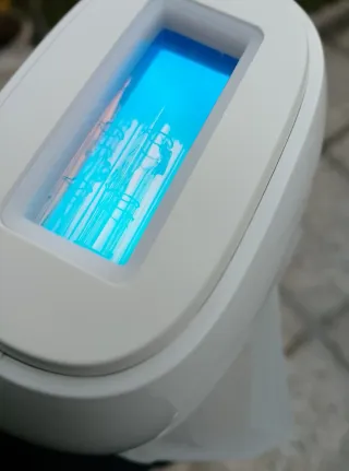 Depilatore IPL Aminzer Rosa e Bianco