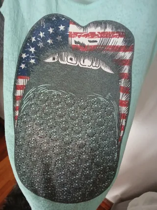 Camiseta tirantes City Girl boca USA