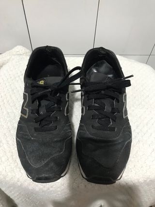 Zapatillas New Balance T38 Negro/Dorado