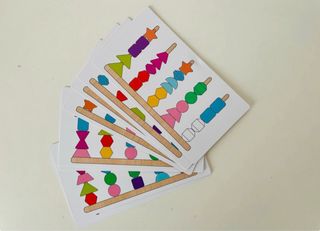 Juego Montessori Motricidad Fina Bloques Madera