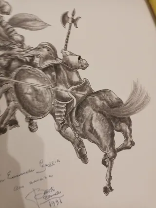 Disegno a carboncino 50x70 cm