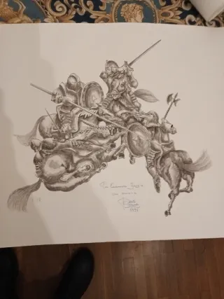 Disegno a carboncino 50x70 cm