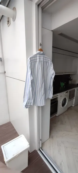 Camisa Oxford Easy Wear,  Rayas T/XL