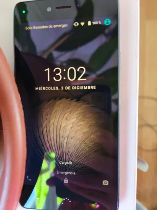 Móvil BQ Aquaris U Plus Negro