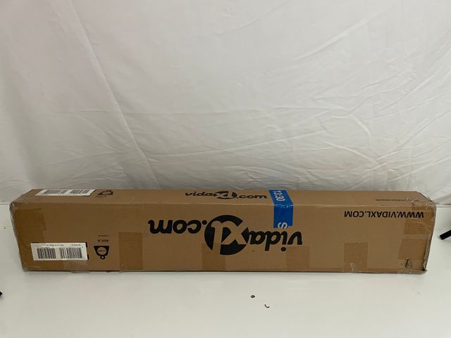 Vitrina Madera Ingeniería 100x8.5x50 cm Gris