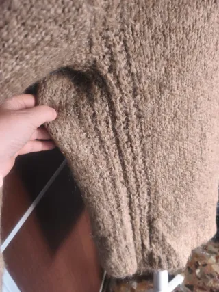 Jersey Zara cuello alto lazo