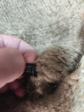 Jersey Zara cuello alto lazo