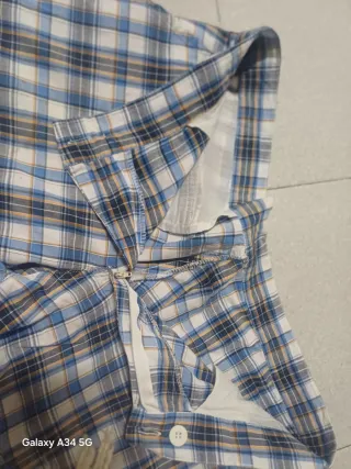 Pantaloni a quadri uomo taglia 52