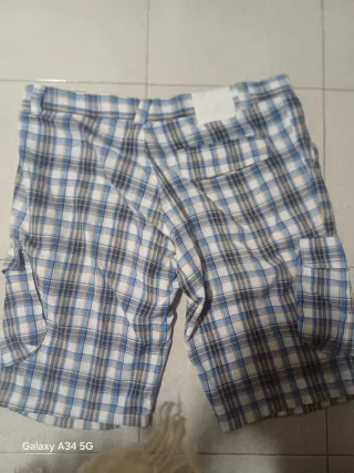 Pantaloni a quadri uomo taglia 52
