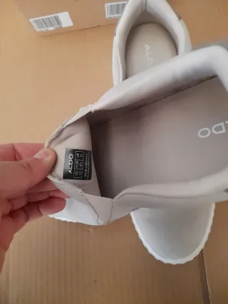 Zapatillas ALDO Beige/Gris Talla 45