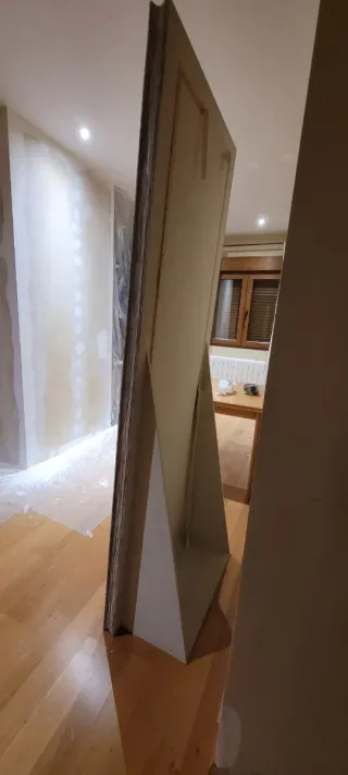 Marco decorativo madera terciopelo