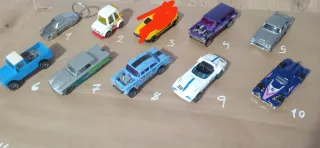 Lote N3 coches HotWheels