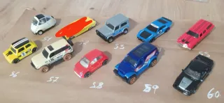 Lote N3 coches HotWheels