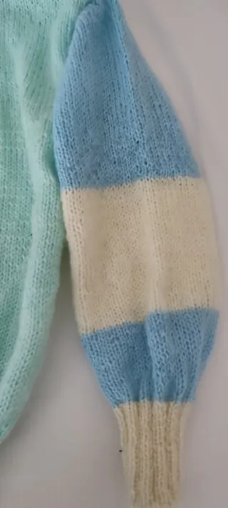 Maglione donna vintage floreale