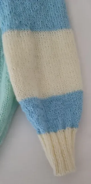 Maglione donna vintage floreale