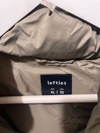 Chaleco acolchado Lefties verde