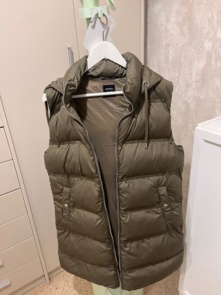 Chaleco acolchado Lefties verde