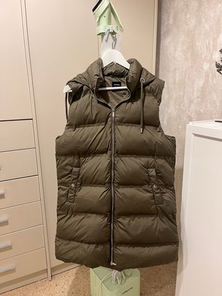 Chaleco acolchado Lefties verde