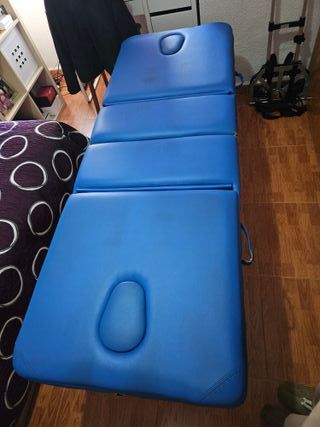 Camilla plegable + carrito portacamillas