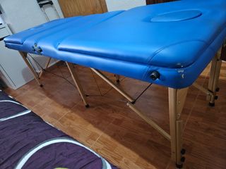 Camilla plegable + carrito portacamillas