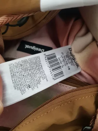 Mochila Desigual Multiposición Marrón Multicolor