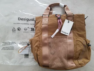 Mochila Desigual Multiposición Marrón Multicolor