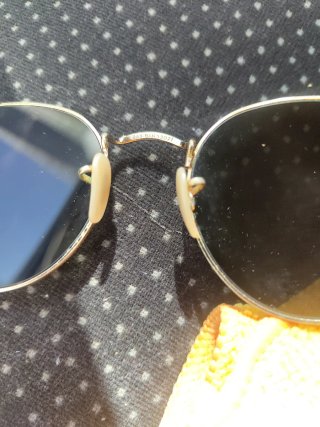 Gafas Ray-Ban Redondas Doradas