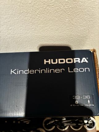 Patines línea Hudora Kinderinliner Leon 33/36