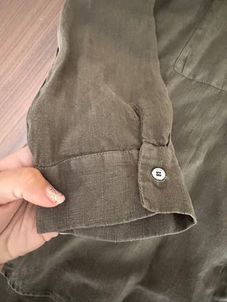 Blusa Zara de lino