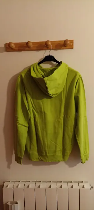 Sudadera Tiffosi verde con capucha