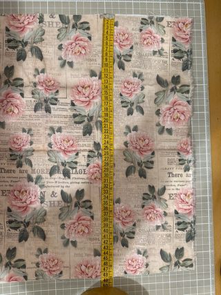 Telas variadas con diseño vintage