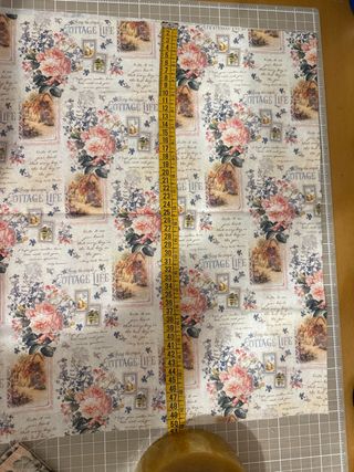 Telas variadas con diseño vintage