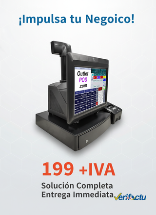 Pack TPV NCR con cajón e impresora