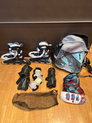 Pack Patines Oxelo (talla 39.5)