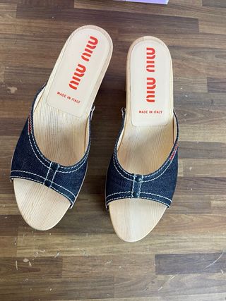 Miu Miu Zoccoli Tg 38