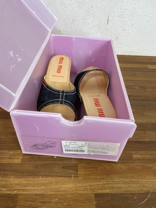 Miu Miu Zoccoli Tg 38