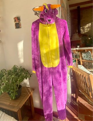 Pijama Manta Dragón Morado Talla Única