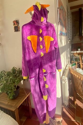 Pijama Manta Dragón Morado Talla Única