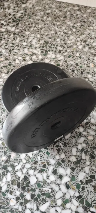 Disco de pesas Bodytone 10kg c/u Precio por Dos