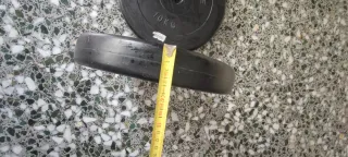 Disco de pesas Bodytone 10kg c/u Precio por Dos