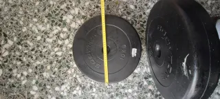 Disco de pesas Bodytone 10kg c/u Precio por Dos