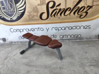 Banco plano para gimnasio