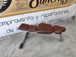 Banco plano para gimnasio