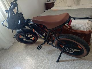 Bicicleta Eléctrica Negra