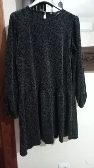 Vestido estampado floral talla L